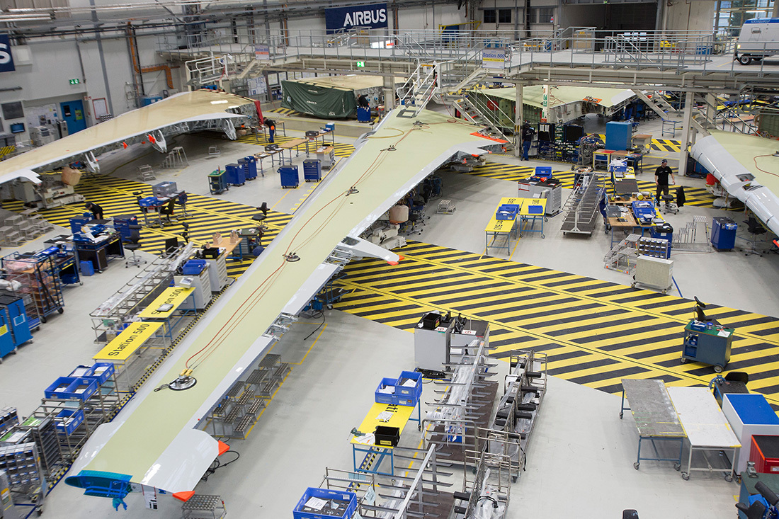 Flugzeugbau hautnah Hinter den Kulissen von Airbus in Bremen